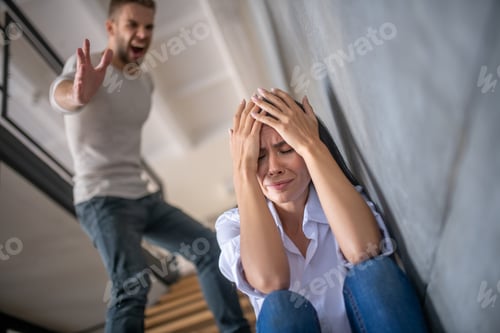Preview: Wife crying while having argument with husband