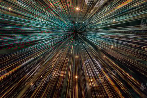 Preview: A Kaleidoscope of Color - looking up at Another Sky, a stunning art installation.