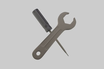 Aperçu: Une clé à molette.