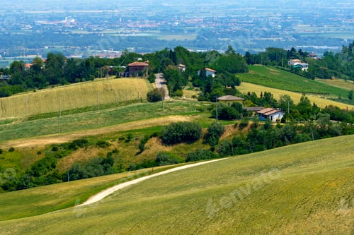 Preview: Country landscape near Meldola and Predappio, Emilia-Romagna