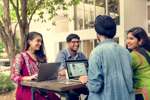 Preview: Indian Ethnicity Drinking Cafe Break Coffee Tea Concept