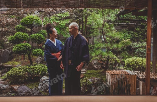 Preview: Senior couple lifestyle moments in a traditional japanese house