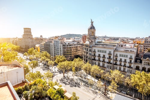 Preview: Barcelona city view