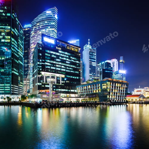 Preview: Singapore at night