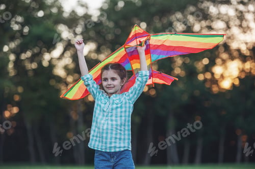 Preview: Little girl playing