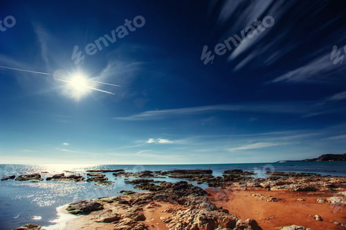 Preview: Fantastic view of the nature reserve Monte Cofano. Dramatic scen