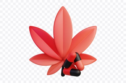 Preview: Cannabis Leaf Symbol