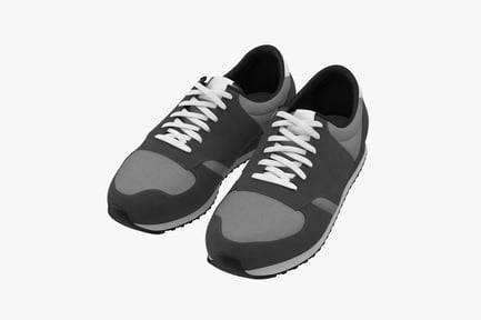 Retro-Style Running Shoes