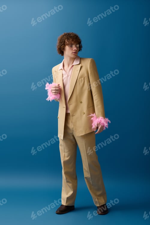 Preview: Teen boy showcases bold fashion choices with flair and charisma