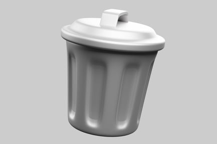 Preview: Covered trash can prop