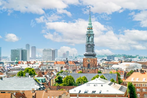 Preview: Historic Copenhagen's urban skyline