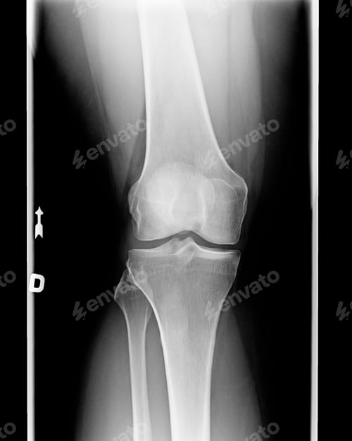 Preview: X-ray of knee with Chondromalacia condition
