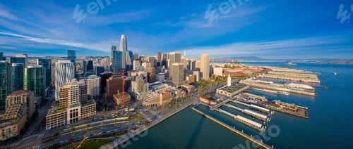 Preview: Aerial View of San Francisco Skyline