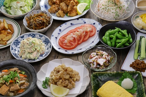 Preview: Izakaya popular menu. Izakaya is a Japanese style reasonable restaurant.