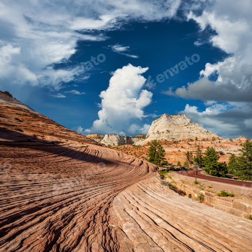Preview: Landscape in Zion National Park