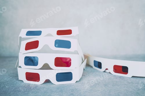 Preview: Disposable 3D vintage glasses