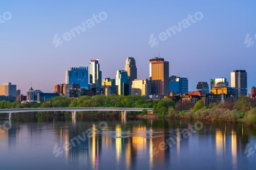 Preview: Minneapolis, Minnesota, USA Skyline