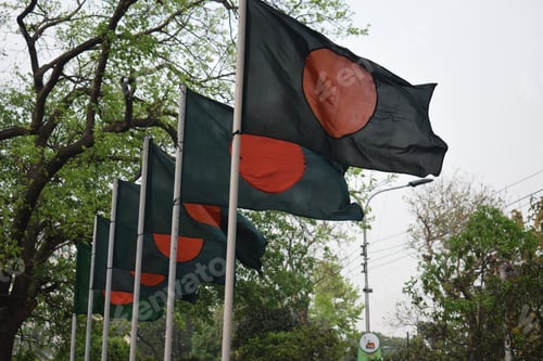 Preview: Beautiful waving flag of Bangladesh