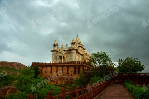 Preview: Jaswant Thada mausoleum, Tourist landmarks of Jodhpur, India.