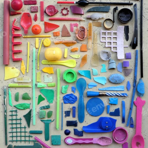 Preview: plastic pollution found on the beach