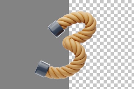 Preview: Rope 3 3D Icon