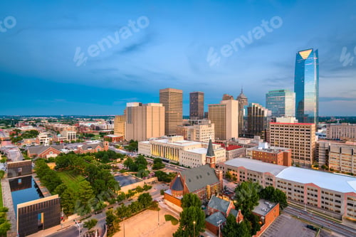 Preview: Oklahoma City, Oklahoma, USA Skyline