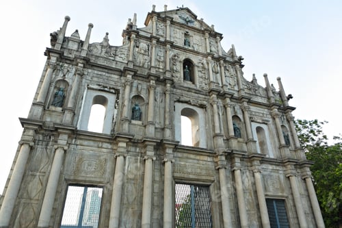 Preview: ruins of St. Paul's Cathedral in Macao
