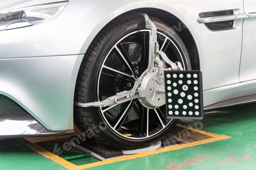 Preview: Car wheel clamp with wheel align device for wheel alignment