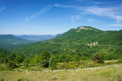 Preview: Mountain landscape along the road to Macerone