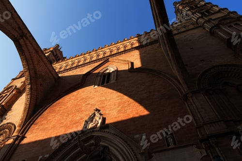 Preview: Gothic Architecture of Palermo Cathedral with Dramatic Shadows