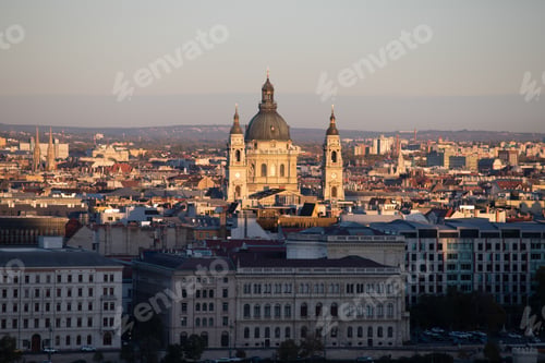 Preview: Budapest parliament in magic sunset, and the Danube river, Hungary