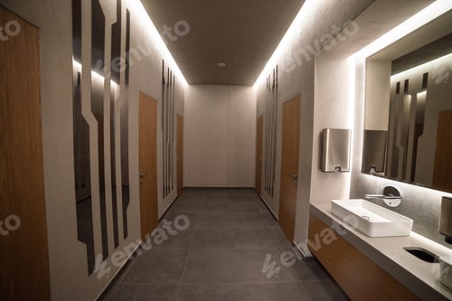 Preview: modern luxury public restrooms
