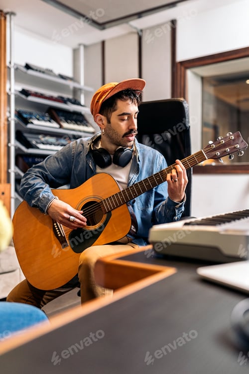 Preview: Artist Playing Guitar
