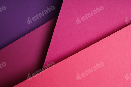 Preview: Mockup, abstraction, colorful colored paper, top view