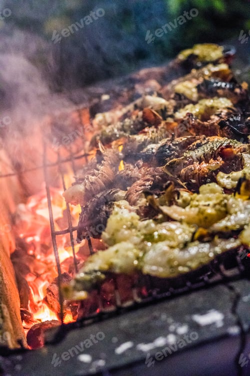 Preview: Grilled Scampi on the BBQ