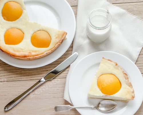 Preview: Peach tart