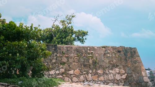 Preview: Galle fort and the clear blue skies,