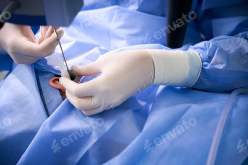 Preview: Specialist at his workplace in the operating room