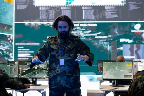 Preview: Cybersecurity Professional Working in an Operations Center