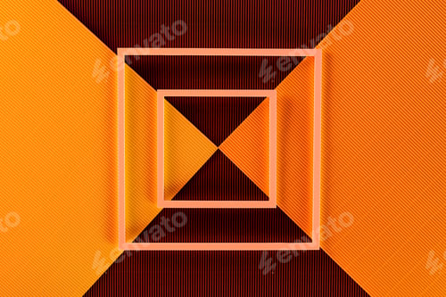 Preview: top view of arrangement of colorful paper sheets and frames backdrop