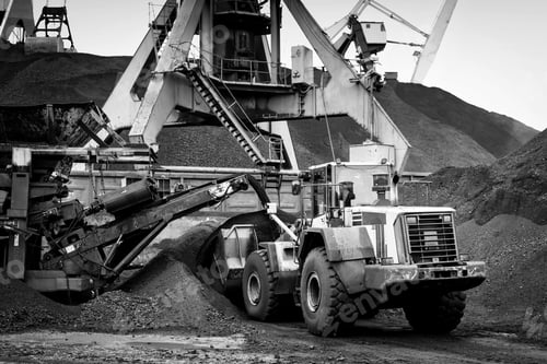 Preview: Work in port coal handling terminal.