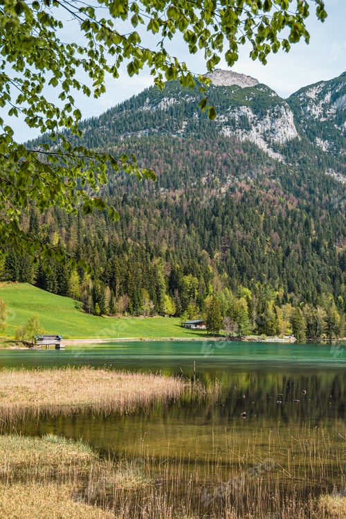 Preview: Mountain lake view