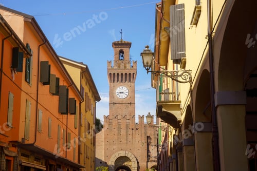 Preview: Castel San Pietro Terme, Bologna province, historic city