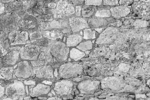 Preview: Texture Of Stone Ruins For Abstract Architectural Backgrounds And For Wallpaper Of Gray Tone