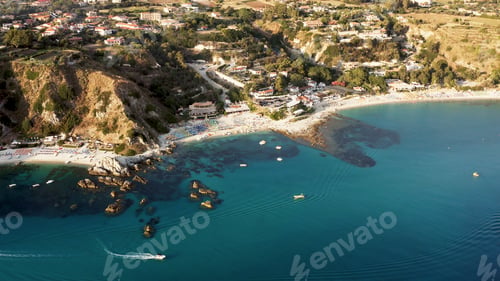 Preview: Beach in holiday Summer season Italian coast