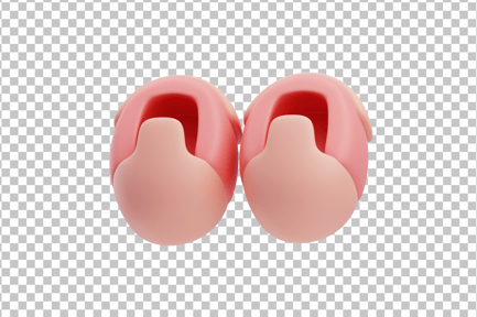 Preview: Baby Shoes 3D Icon