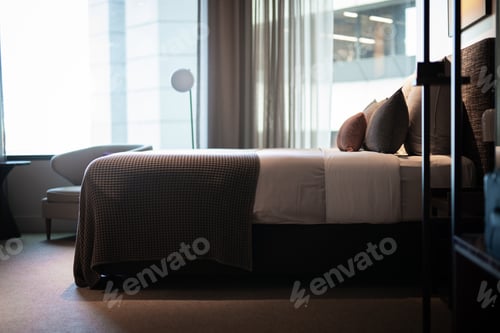 Preview: bed sleep cotton sheets blanket room rest modern