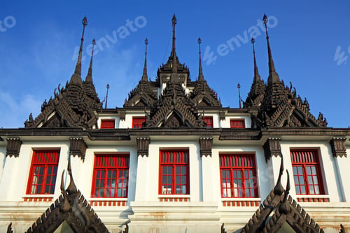 Preview: Iron temple Loha Prasat in Wat Ratchanatdaram Worawihan