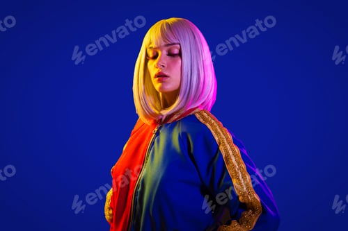 Preview: Beautiful woman with stylish clothes
