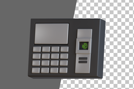 Preview: Finger Print Device 3D Icon